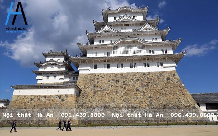 lâu đài himeji có lịch sử lâu đời