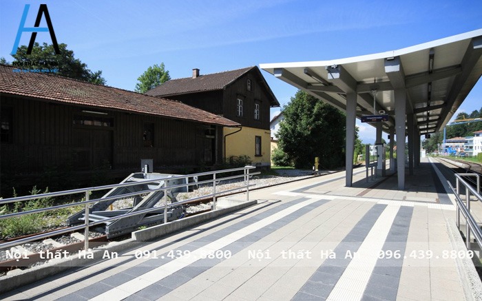 Quang cảnh nhà ga Fussen Bahnhof