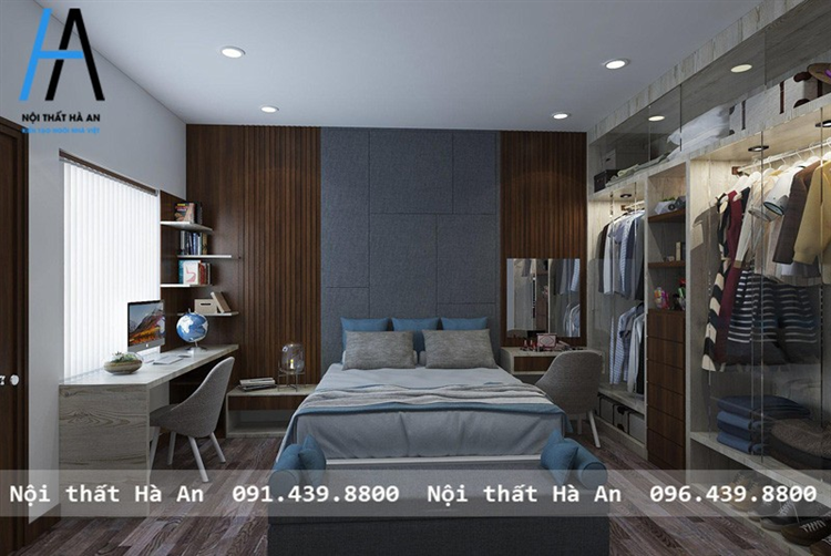 Thiết kế nội thất phòng ngủ nhỏ 10m2